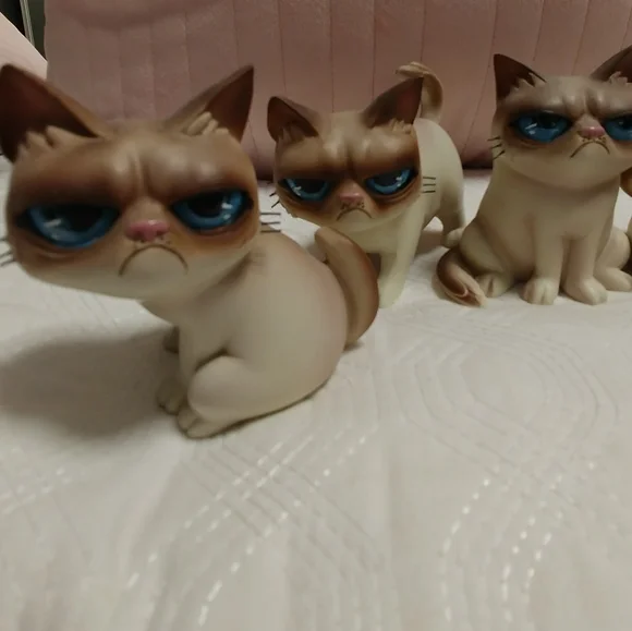 Rare Ganz Grumpy Cat Set - Picture 7 of 8